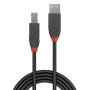Cablu Lindy USB A-USB B Anthra  1m negru "LY-36672" (timbru verde 0.8 lei)