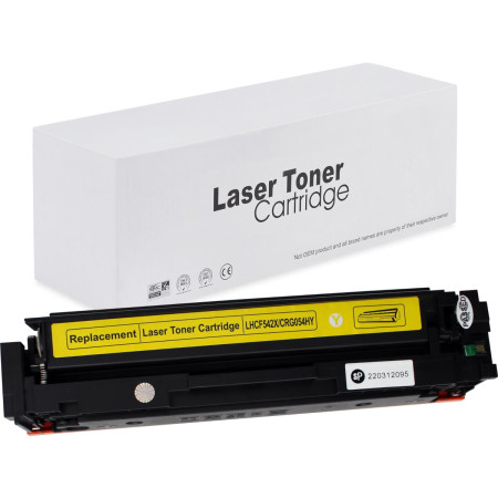 Toner pentru HP / Canon | CF542X / CRG054Y | galben | 2500 pag. | neutral box