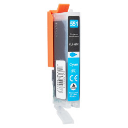 Cartus pentru Canon | 6509B001 / CLI551C | cyan | 12 ml | bulk