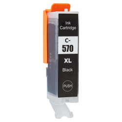 Cartus pentru Canon | 0318C001 / PGI570PGBKXL / PGI570BK | negru | 22 ml | bulk