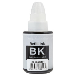 Cartus pentru Canon | GI-490B | negru | 70 ml | bulk