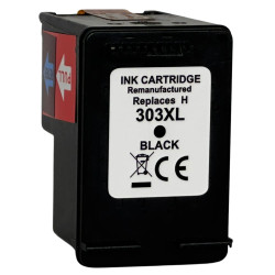 Cap de imprimanta pentru HP | T6N04AE / 303XL | rem. | negru | 20 ml | bulk