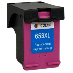 Cap de imprimanta pentru HP | 3YM74AE / 653XL | rem. | multicolor | 18 ml | bulk