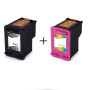 Încărcătură cerneală renovată CZ101AE / CZ102AE, no.650XL (black+color) 24ml+14, 2ml pentru imprimante HP (multipack)