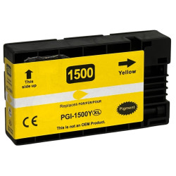 Cartus pentru Canon | 9195B001 / PGI1500XLY | galben | 12 ml | bulk