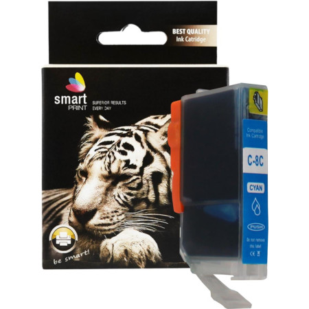 Cartus pentru Canon | 0621B / CLI8C | cyan | 14 ml | Smart Print