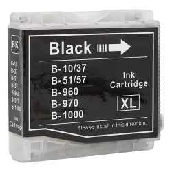 Cartus pentru Brother | LC970BK / LC1000BK | negru | 36 ml | bulk