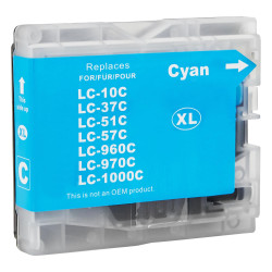 Cartus pentru Brother | LC970C / LC1000C | cyan | 36 ml | bulk