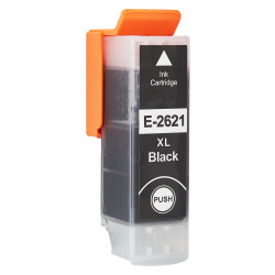 Cartus pentru Epson | C13T26214010 / T2621 | negru | 22 ml | bulk