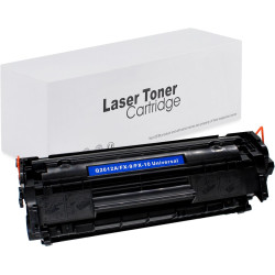 Toner pentru HP | Q2612A/CRG703/FX10 | negru | 2000 pag. | neutral box