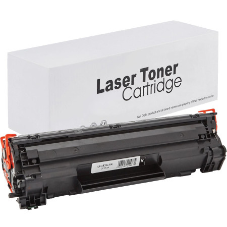 Toner pentru HP | CF283A / 83A / CF283 XL | negru | 1500 pag. | neutral box