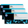 Tri-Pack Original HP Yellow, nr.771C, pentru DesignJet Z6200, , (timbru verde 0.45 lei), "B6Y34A"