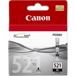 Cartus Cerneala Original Canon Black, CLI-521B, pentru iP3600|iP4600|MP540|MP620, , (timbru verde 0.15 lei), "BS2933B001AA"
