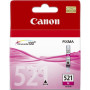 Cartus Cerneala Original Canon Magenta, CLI-521M, pentru iP3600|iP4600|MP540|MP620, , (timbru verde 0.15 lei), "BS2935B001AA"