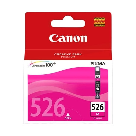 Cartus Cerneala Original Canon Magenta, CLI-526M, pentru Pixma IP4850|IP4950|IX6550|MG5150|MG5250|MG5350|MG6150|MG6250|MG8150|MG