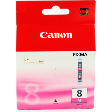 Cartus Cerneala Original Canon Magenta, CLI-8M, pentru IP4200, , (timbru verde 0.15 lei), "BS0622B001AA"