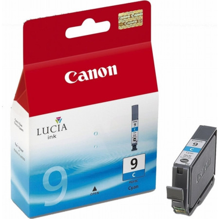Cartus Cerneala Original Canon Cyan, PG-I9C, pentru Pixma IX7000|MX7600|Pro 9500, , (timbru verde 0.15 lei), "BS1035B001AA"