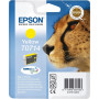 Cartus Cerneala Original Epson Yellow, T0714, pentru D78|DX4000|4050|5000|5050|6000|6050|7000F, , (timbru verde 0.15 lei),  "C13