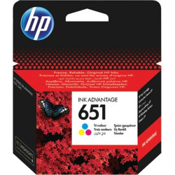 Cartus Cerneala Original HP Color, nr.651, pentru DJ 5575|5645|Mobile OJ 202|252, , (timbru verde 0.15 lei), "C2P11AE"