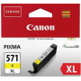 Cartus Cerneala Original Canon Yellow, CLI-571XLY, pentru Pixma MG5750|MG5751|MG6850|MG6851|MG7750|MG7751|MG7752|TS5050|TS5051|T