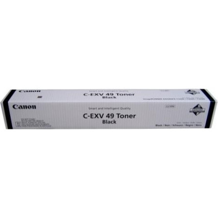 Toner Original Canon Black, EXV49BK, pentru IR C3320 Advance|IR C3320I Advance|IR C3325I Advance|IR C3330I Advance|IR C3520I Adv