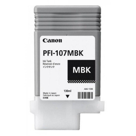 Cartus Cerneala Original Canon Matte Black, PFI-107MB, pentru IPF 670|680|685|770|780|785, , (timbru verde 0.15 lei),NOPP, "CF67