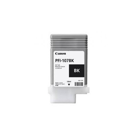 Cartus Cerneala Original Canon Black, PFI-107BK, pentru IPF 670|680|685|770|780|785, , (timbru verde 0.15 lei),NOPP, "CF6705B001