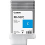 Cartus Cerneala Original Canon Cyan, PFI-107C, pentru IPF 670|680|685|770|780|785, , (timbru verde 0.15 lei),NOPP, "CF6706B001AA