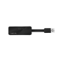 CABLU USB LOGILINK adaptor, USB 3.0 (T) la RJ45 (M), 14cm lungime totala, "UA0184A" (timbru verde 0.08 lei)