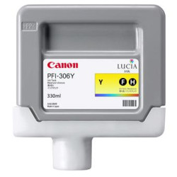 Cartus Cerneala Original Canon Black, PFI-306Y, pentru IPF 8300|8300S|8400|8400S|8400SE|9400|9400S, , (timbru verde 0.15 lei),NO