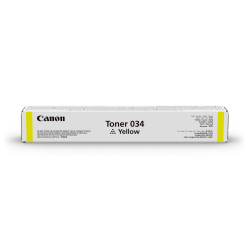 Toner Original Canon Yellow, 034Y, pentru IR C1225iF|C1225, 7.3K, (timbru verde 1.2 lei) ,NOPP, "CF9451B001AA"