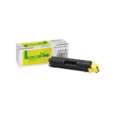 Toner Original Kyocera Yellow TK-580Y, pentru FS-C5150DN, ECOSYS P6021cdn 2.8K, "TK-580Y"