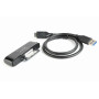 CABLU USB GEMBIRD adaptor, USB 3.0 (T) la S-ATA (T), 30cm, adaptor USB la HDD S-ATA 2.5", negru, "AUS3-02" (timbru verde 0.18 le