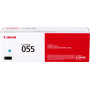 Toner Original Canon Cyan, CRG-055C, pentru  I-Sensys LBP-663|LBP-664|MF-742|MF-744|MF-746, 2.1K, (timbru verde 1.2 lei) , "3015