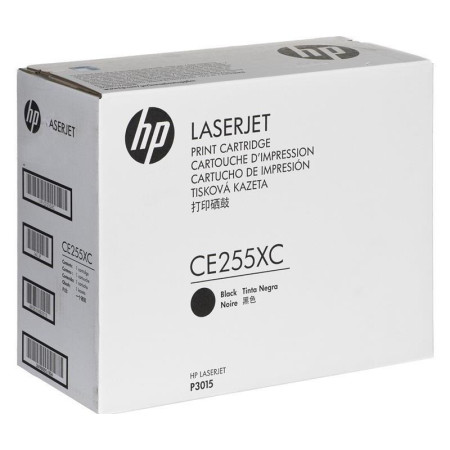 Toner Original HP Black, nr.55J, pentru LaserJet M521|M525|P3010|P3011|P3015P, 14.5K, (timbru verde 1.2 lei) , "CE255JC"