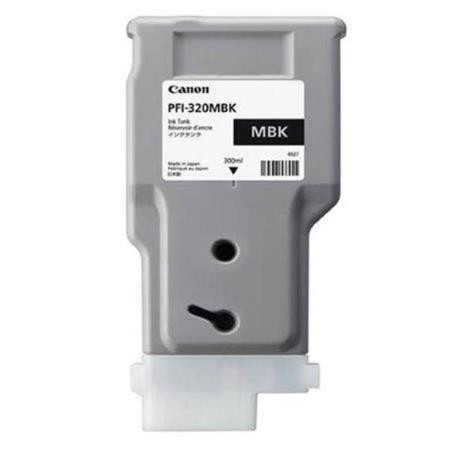 Cartus Cerneala Original Canon Matte Black, PFI-320MBK, pentru IPF TM-200|TM-205|TM-300|TM-305, 300ml, (timbru verde 0.15 lei),N
