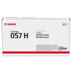 Toner Original Canon Black, CRG-057H, pentru I-Sensys LBP 223|LBP 226|LBP 233|LBP 228|MF 443|MF 445|MF 446|MF 449, 10K, (timbru 