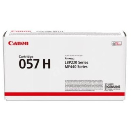 Toner Original Canon Black, CRG-057H, pentru I-Sensys LBP 223|LBP 226|LBP 233|LBP 228|MF 443|MF 445|MF 446|MF 449, 10K, (timbru 
