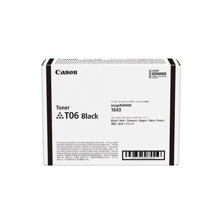 Toner Original Canon Black, CRG-T06, pentru IR 1643i|1643if, 20.6K, (timbru verde 1.2 lei) ,NOPP, "3526C002AA"