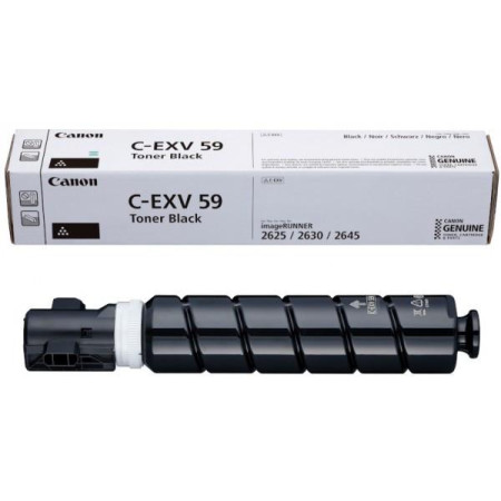 Toner Original Canon Black, CEXV59B, pentru IR 2625i|2630i|2645i, 30K,NOPP, "3760C002AA"