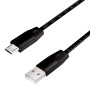 USB 2.0 Cable, AM to Micro BM, metric print cable, 1m "CU0158" (timbru verde 0.08 lei)