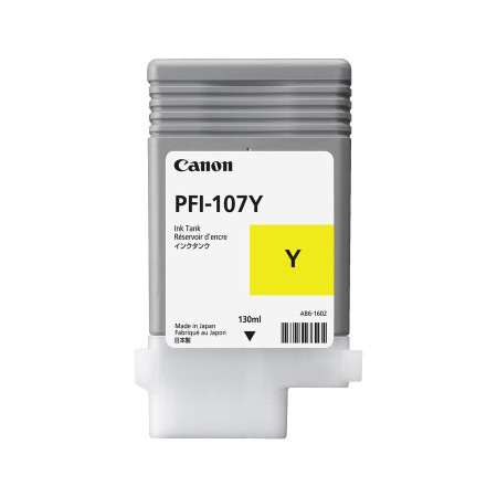 Cartus Cerneala Original Canon Yellow, PFI-207Y, pentru IPF 680|685|770|780|785, 300ml, (timbru verde 0.15 lei),NOPP, "CF8792B00