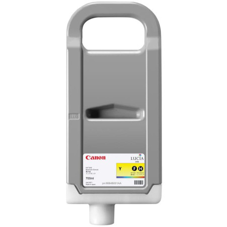 Cartus Cerneala Original Canon Yellow, PFI-707Y, pentru IPF 830|840|850, 700ml, (timbru verde 0.15 lei),NOPP, "CF9824B001AA"