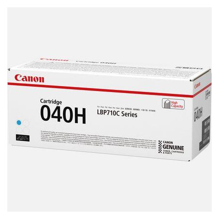 Toner Original Canon Cyan, CRG-040HC, pentru I-Sensys LBP-710|LBP-712, 10K, (timbru verde 1.2 lei) , "CR0459C001AA"