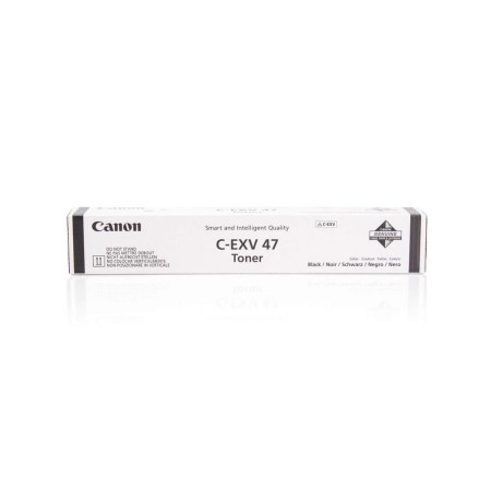 Toner Original Canon Black, EXV47BK, pentru IR Advance C250I|C350I|C351IF, 19K, (timbru verde 1.2 lei) ,NOPP, "CF8516B002AA"
