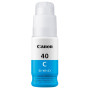 Cartus Cerneala Original Canon Cyan, GI-40C, pentru G6040|G5040, 7.7K, (timbru verde 0.15 lei), "3400C001AA"