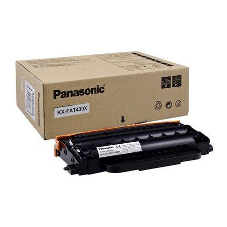 Toner Original Panasonic Black, KX-FAT430X, pentru KX-MB2230-HX|KX-MB2270-HX|KX-MB2545-HX|KX-MB2515-HX|KX-MB2575- HX, 3K, (timbr
