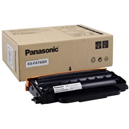 Toner Original Panasonic Black, KX-FAT420X, pentru MB 22XX | 25XX, 1.5K, (timbru verde 1.2 lei) , "KX-FAT420X"
