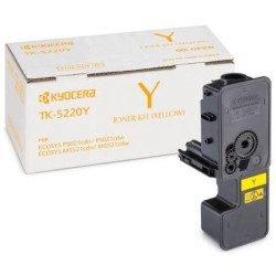 Toner Original KYOCERA Yellow, TK-5220Y, pentru ECOSYS M5521CDN|M5521CDW, 1.2K, (timbru verde 1.2 lei) , "TK-5220Y"