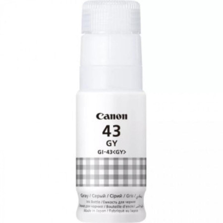 Cartus Cerneala Original Canon Grey, GI-43GY, pentru Pixma G540|G640, 3.7K, (timbru verde 0.15 lei), "4707C001AA"